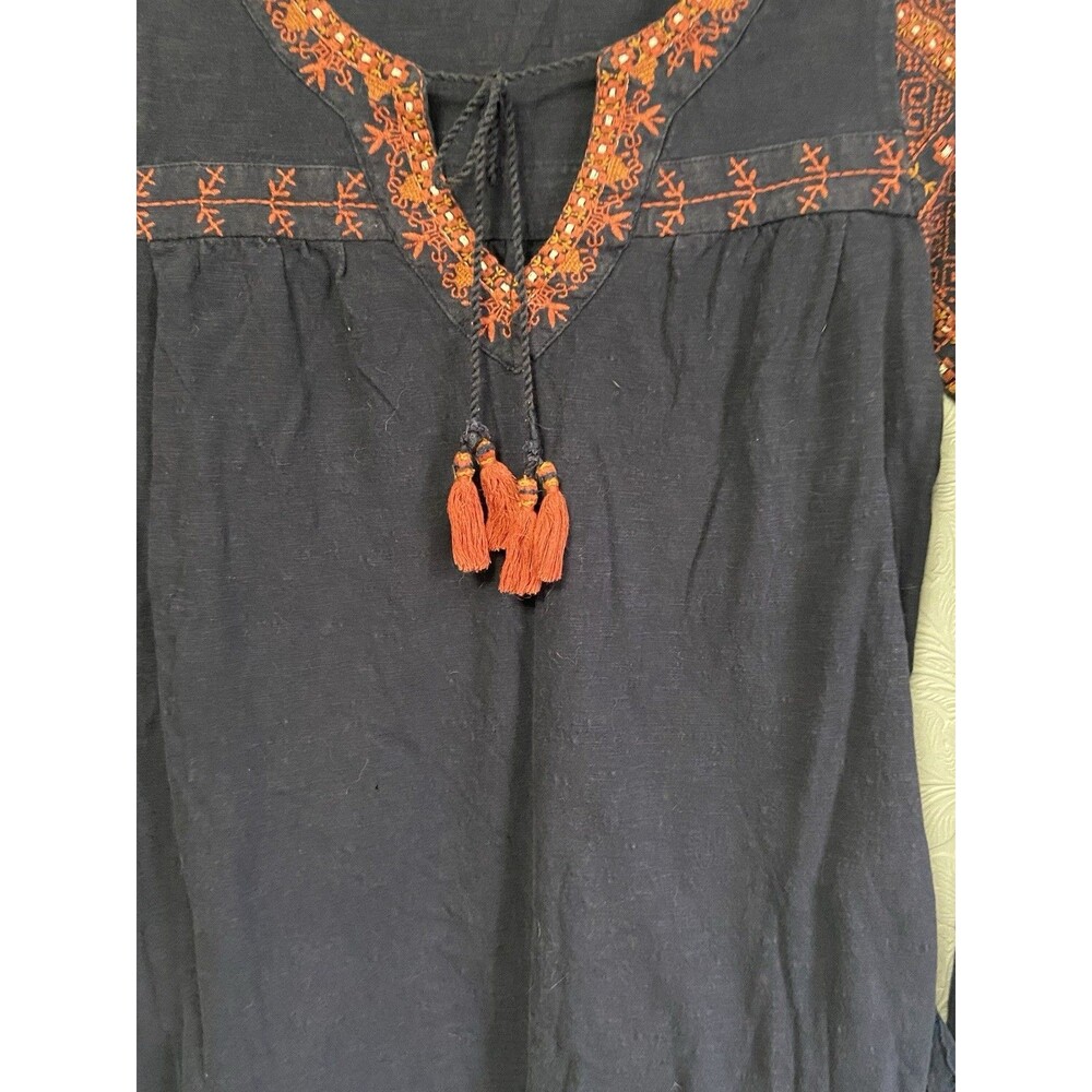 Fat Face Size 6 Embroidered Boho Top L9 - Picture 4 of 9